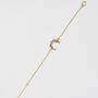 Gold Nightshade Moon Bracelet, thumbnail 4 of 9
