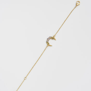 Gold Nightshade Moon Bracelet, 4 of 9