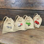 Dinosaur Wooden Letter Name Train And Gift Bag, thumbnail 6 of 9