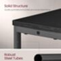 Slim Side Table Charging Station Rack, thumbnail 6 of 8