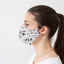Kids Penguin Print Reusable Face Mask | Reversible, thumbnail 7 of 8