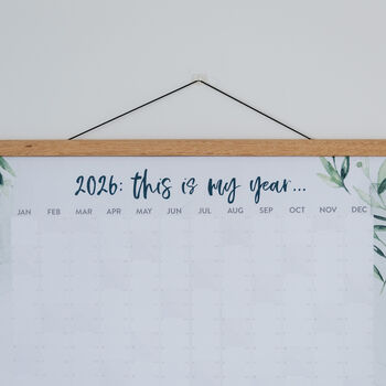 2026 Botanical Wall Planner 'This Is My Year', 6 of 10