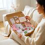 Pink Butterfly Hug In A Box – Pamper Hamper Self Care Package, thumbnail 2 of 12