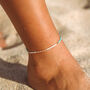 Gembira Beaded Anklet Giada Collection, thumbnail 4 of 7