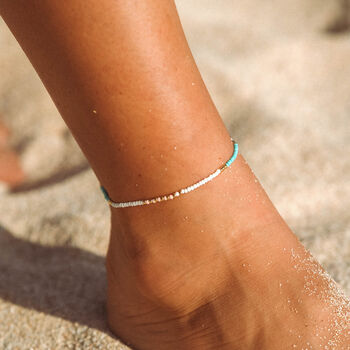 Gembira Beaded Anklet Giada Collection, 4 of 7