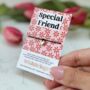 Special Friend Wish Bracelet With Silver Heart Charm – A Thoughtful Gift To Celebrate Friendship, thumbnail 1 of 6
