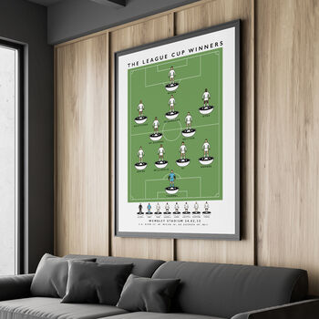 Swansea 2013 League Cup Poster, 4 of 8