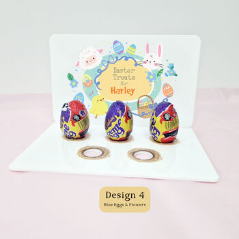 Personalised Chocolate Easter Egg Holder, 5 of 5
