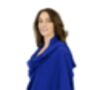 Royal Blue 100% Cashmere Travel Wrap Shawl Gift Boxed, thumbnail 1 of 9