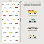 Vintage Toy Car Wall Stickers, thumbnail 4 of 5