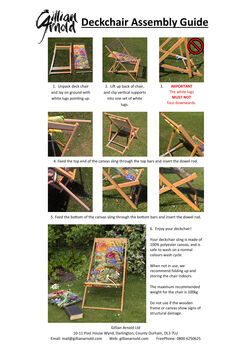 Mum And Dad's Matching Deckchairs For Couples, 3 of 5