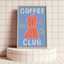 Coffee Club Art Print, thumbnail 6 of 9