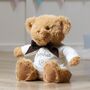 Personalised Keel Sherwood Medium Teddy Bear Soft Toy, thumbnail 4 of 8