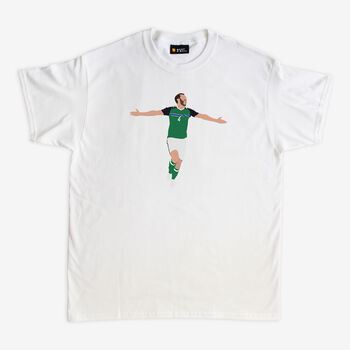 Gareth Mc Auley Northern Ireland T Shirt, 2 of 4
