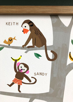 Family Tree Print Monkeys, 8 of 12