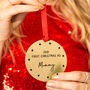Personalised 'First Christmas As Mummy' Decoration, thumbnail 2 of 6