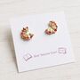 Teacher Gift Pencil Shaving Earrings, thumbnail 6 of 6