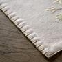 Cream Table Runner With Gold Snowflakes, thumbnail 2 of 4