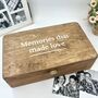 Personalised Wooden Memories Box, thumbnail 1 of 10