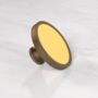 Yellow Shade Cupboard Drawer Door Cabinet Knobs Handles, thumbnail 5 of 9