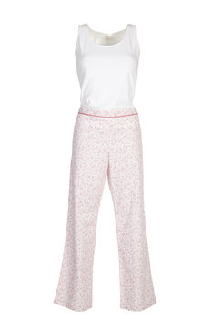 Organic Cotton Floral Pyjama Pants, 3 of 3