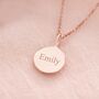 Sterling Silver Sia Personalised Star Sign Necklace, thumbnail 6 of 12