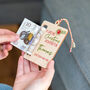 Personalised Christmas Delivery Money Gift Holder, thumbnail 5 of 5