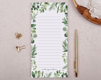 Botanical To Do List Notepad, 2 of 4