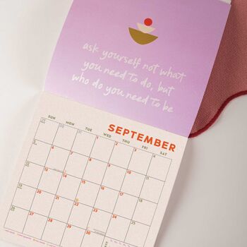 2027 Wall Calendar | Positivity, 4 of 6