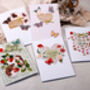 Diy Make Your Own Greeting Card Making Kit With Hedgerow Animals, thumbnail 7 of 9