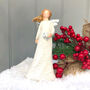 Christmas Angel With Star Decoration, thumbnail 1 of 4