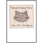 Personalised Cat Christmas Card For Her, Mum, Grandma, thumbnail 6 of 12