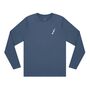 Hoy Downtown Organic Long Sleeve T Shirt Pale Blue, thumbnail 1 of 3