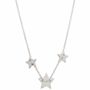 Sterling Silver Star Necklace, thumbnail 2 of 4