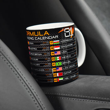 Formula 2026 Racing Calendar Mug Mcl Edition Norris And Piastri, 3 of 7