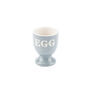 Set Of Two Red And Orange Ceramic Egg Cups, thumbnail 1 of 1