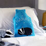 Badger Personalised Hot Water Bottle Cover, thumbnail 3 of 6