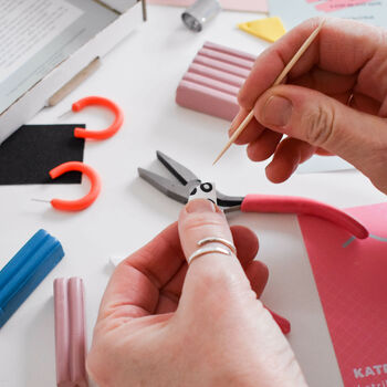 Mini Polymer Clay Earring Diy Craft Kit, 2 of 9