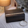Veneer Personalised Wooden Anniversary Box, thumbnail 4 of 12