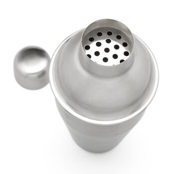 Cocktail Bar Set Of Six In Polished Stainless Steel, 3 of 7