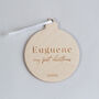 Personalised Wooden My 1st Christmas Ornament, thumbnail 3 of 3