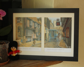 Wind In The Willows Collated Old Prints, 3 of 5