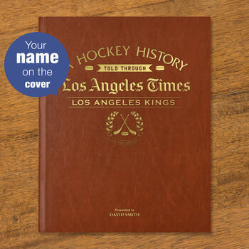 Los Angeles Kings Personalised Gift Newspaper Book, 3 of 12