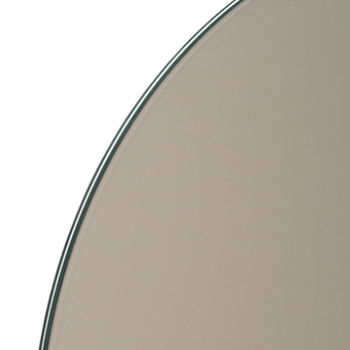 Harpa Large Round Wall Mirror: Modern And Minimal, 6 of 6