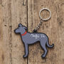 Lurcher Key Ring Personalisation Available, thumbnail 2 of 5