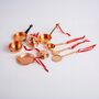 Set Of Nine Hadnmade Copper Miniature Kitchen Utensils Set – Collectible Decor And Xmas Tree Festive Ornaments, thumbnail 2 of 4