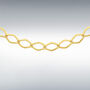 9ct Gold Chain With Open Link Design, thumbnail 2 of 4