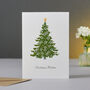 Christmas Tree Christmas Card Set Of Six, thumbnail 1 of 2