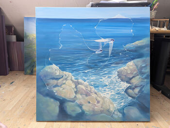 Enchanted Blue Seascape, 11 of 11