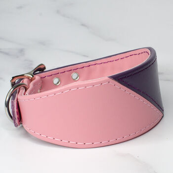 Multi Coloured Leather Whippet Collar, 6 of 6